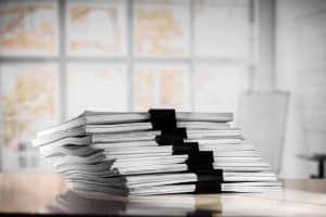 pile of reports